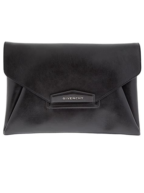 givenchy black clutch bag